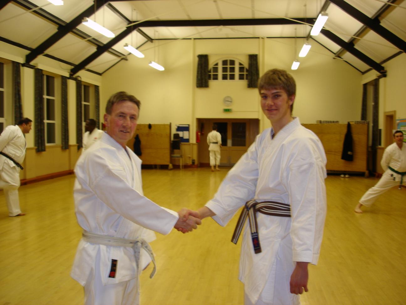 Congratulations Sam - Shodan Pass!