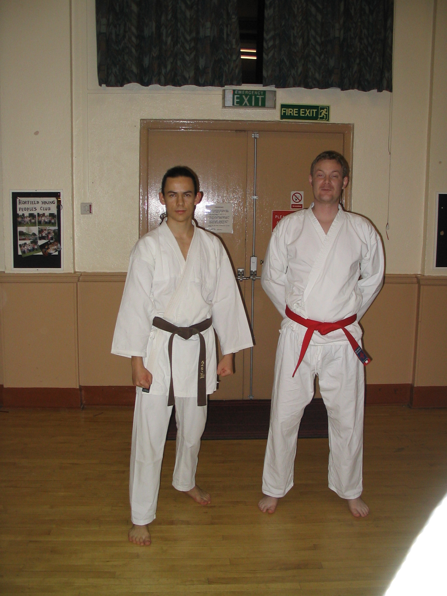 Congratulations David and Justin Dec Grading!