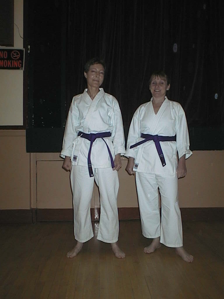 Congratulations Carol and Lorraine Dec Grading!