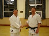 Congratulations Kevin - Shodan, April 2006