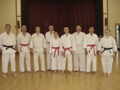 Congratulations to the Beginners Class for a successful Grading, July 2006
